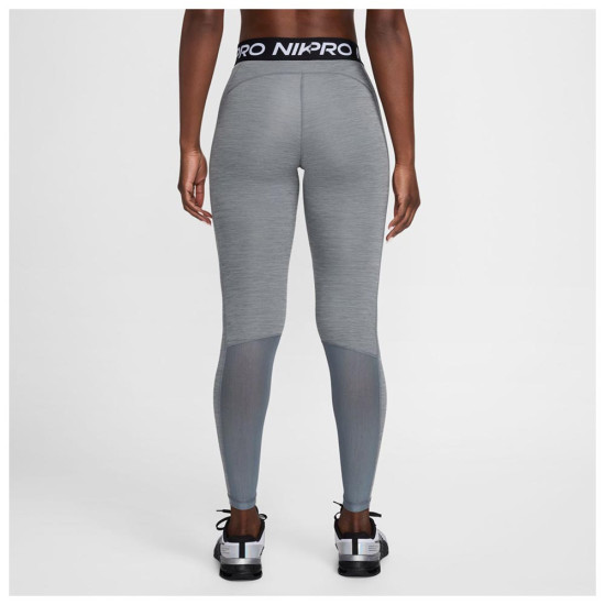 Nike Γυναικείο κολάν Pro Mid-Rise Mesh-Panelled Tights